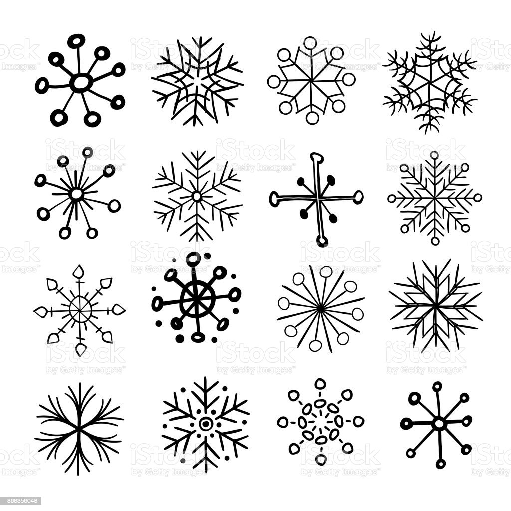 Detail Snowflakes Image Nomer 45