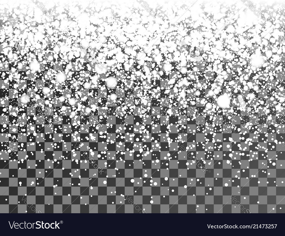 Detail Snowflakes On Transparent Background Nomer 30