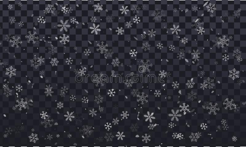 Detail Snowflakes On Transparent Background Nomer 33