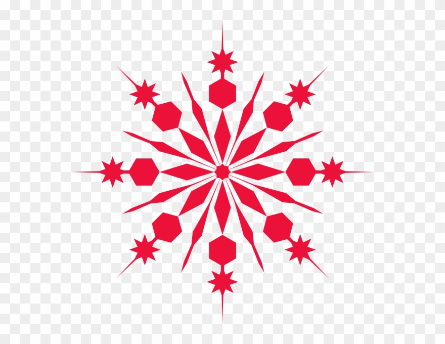 Detail Snowflakes On Transparent Background Nomer 42