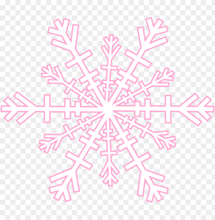 Detail Snowflakes On Transparent Background Nomer 43