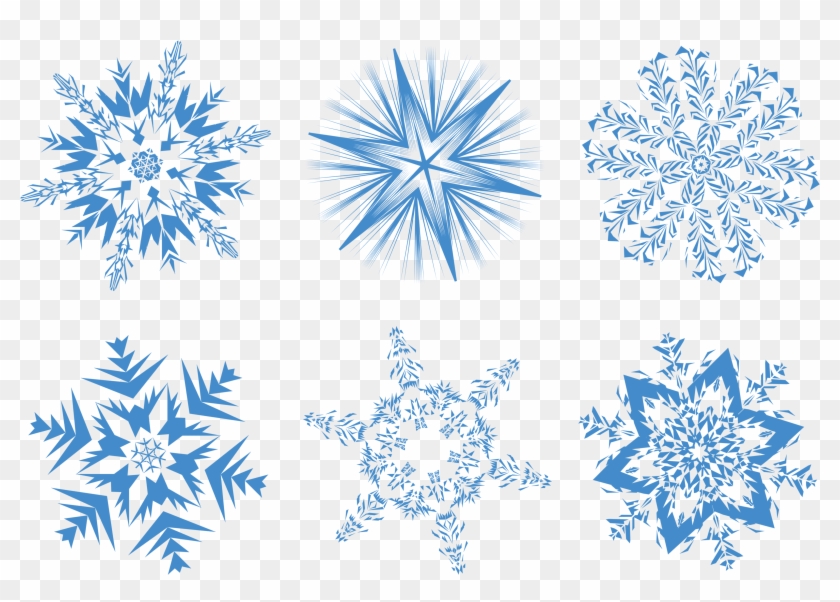 Detail Snowflakes On Transparent Background Nomer 46
