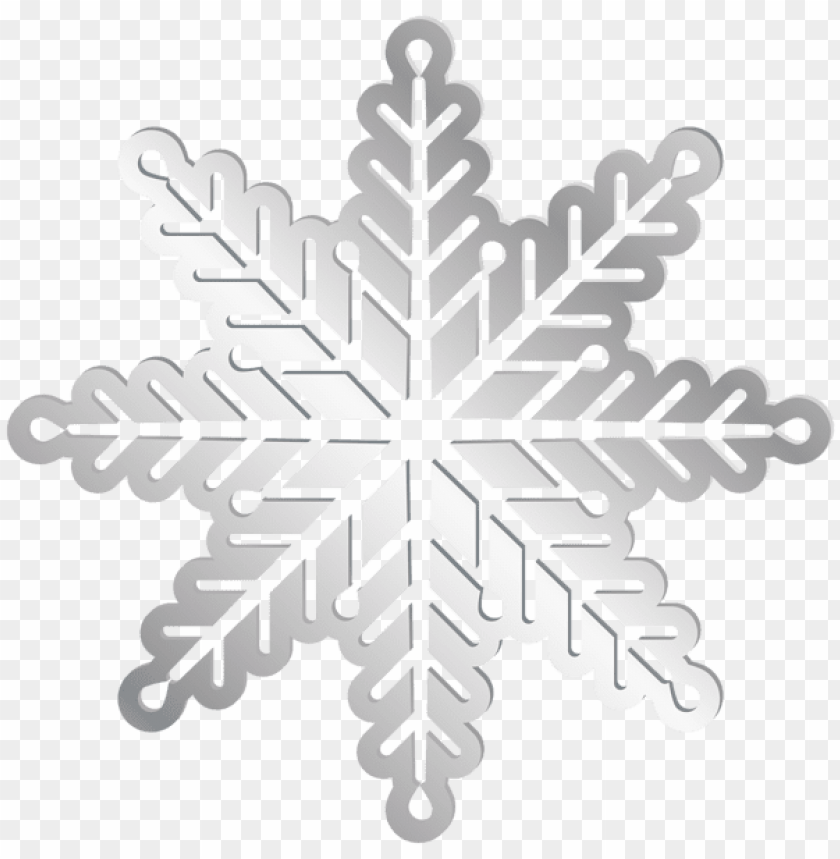 Detail Snowflakes On Transparent Background Nomer 54