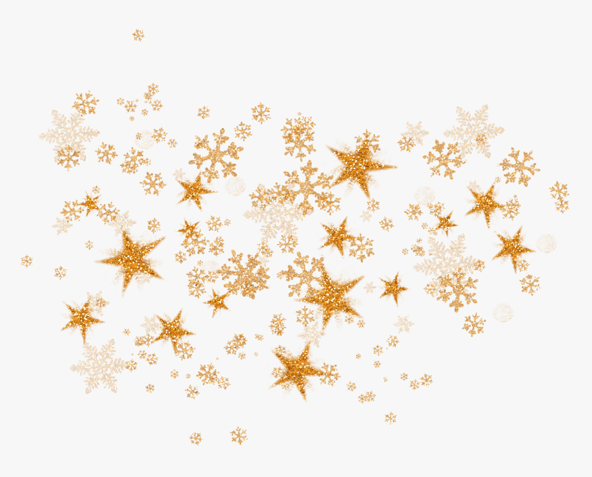 Detail Snowflakes On Transparent Background Nomer 55