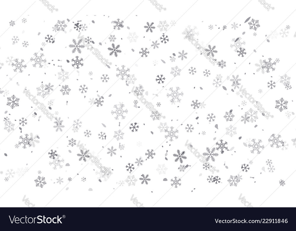 Detail Snowflakes On Transparent Background Nomer 7