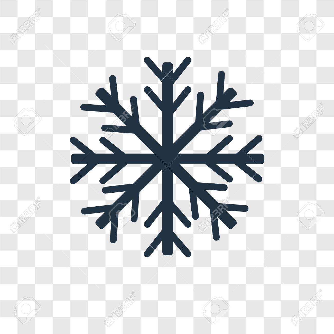 Detail Snowflakes Transparent Background Nomer 43