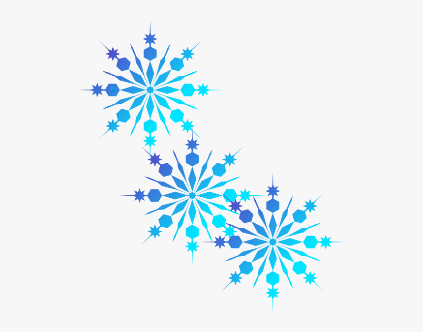 Detail Snowflakes Transparent Background Free Nomer 11