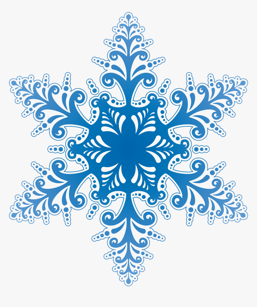 Detail Snowflakes Transparent Background Free Nomer 53