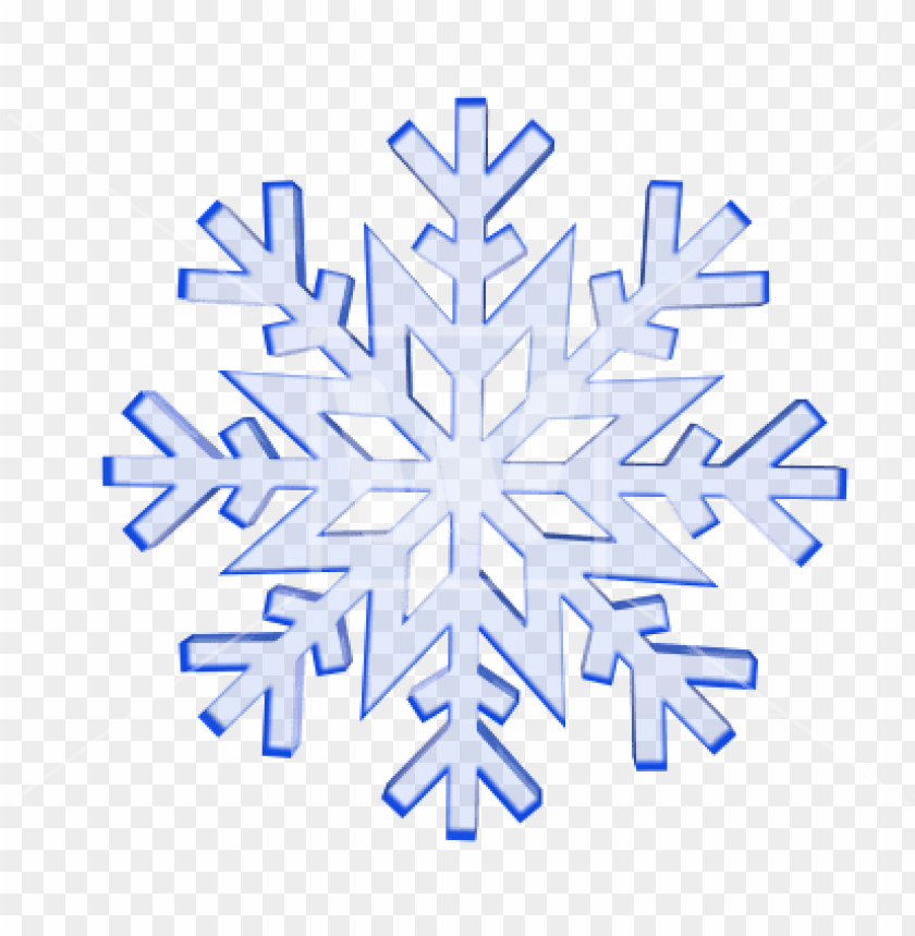 Detail Snowflakes With Transparent Background Nomer 14