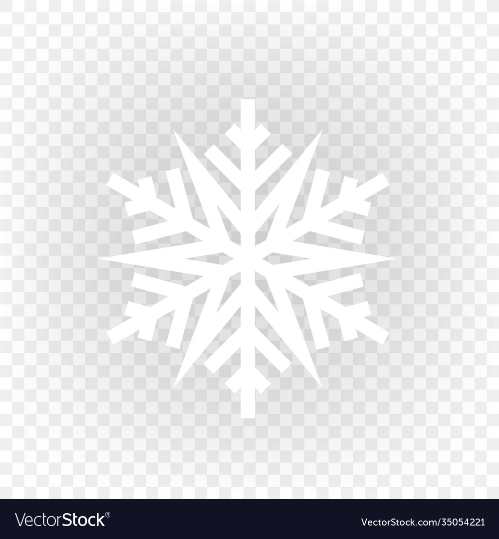 Detail Snowflakes With Transparent Background Nomer 2