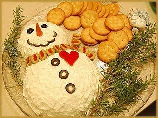 Detail Snowman Cheese Ball Pinterest Nomer 5