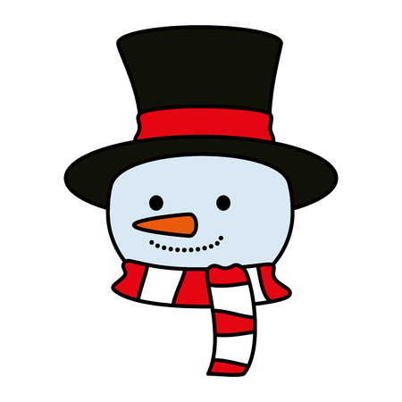 Detail Snowman Face Clipart Free Nomer 32