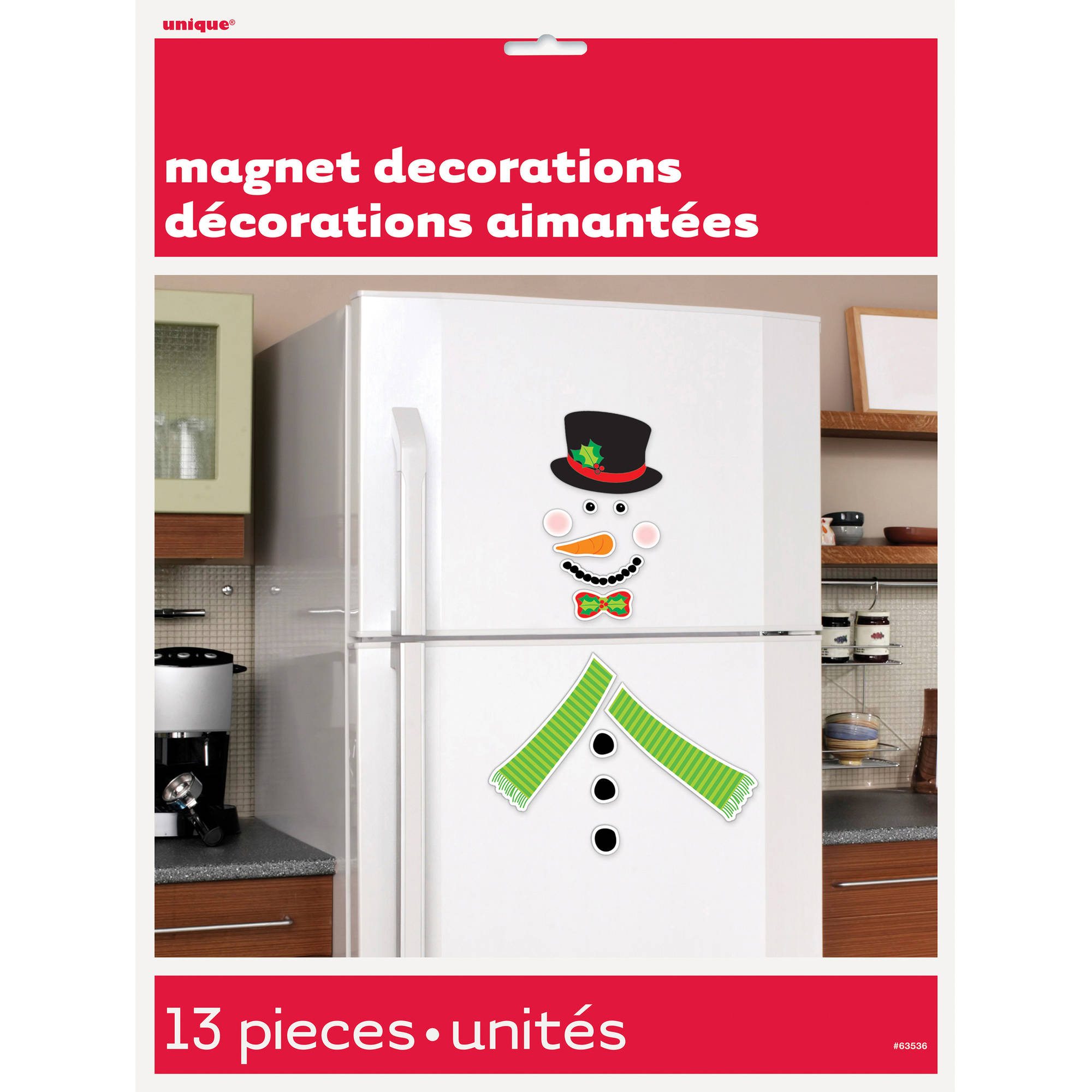 Detail Snowman Refrigerator Magnet Nomer 12