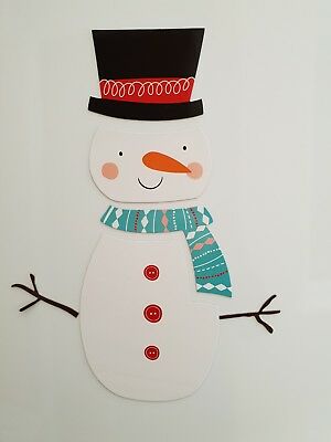 Detail Snowman Refrigerator Magnet Nomer 15