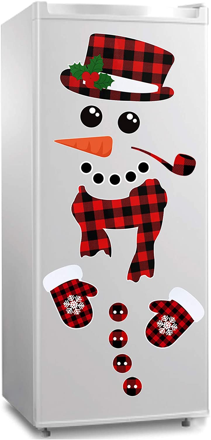 Detail Snowman Refrigerator Magnet Nomer 3