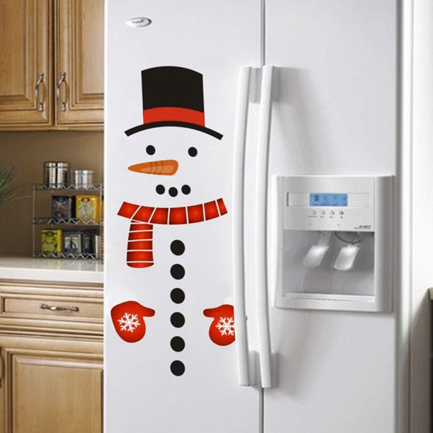 Detail Snowman Refrigerator Magnet Nomer 21