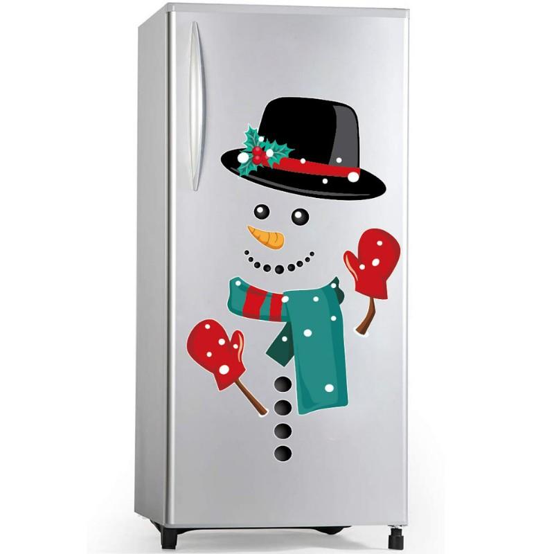 Detail Snowman Refrigerator Magnet Nomer 28
