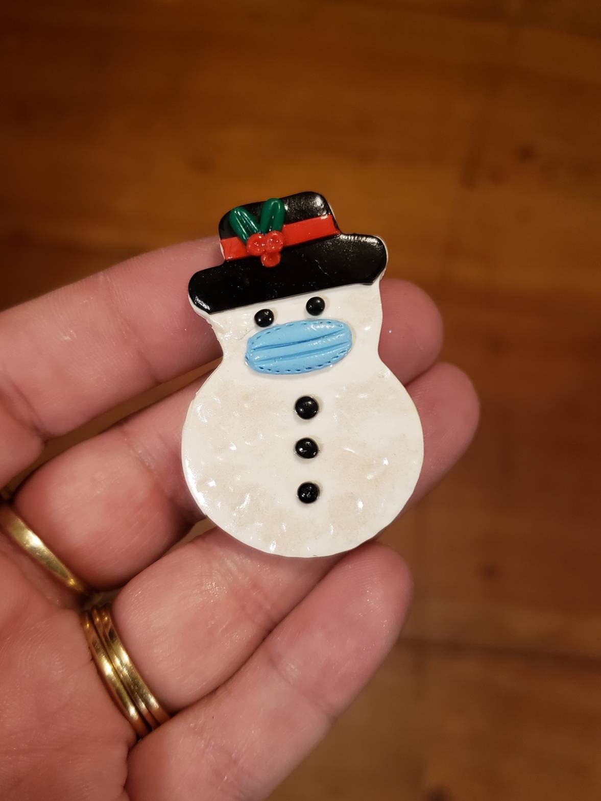 Detail Snowman Refrigerator Magnet Nomer 36