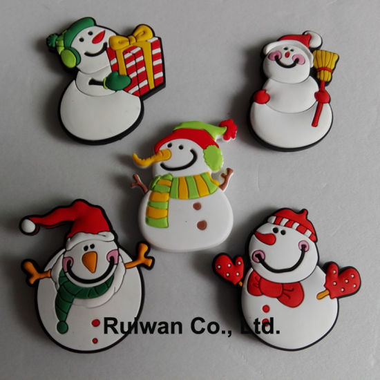 Detail Snowman Refrigerator Magnet Nomer 49