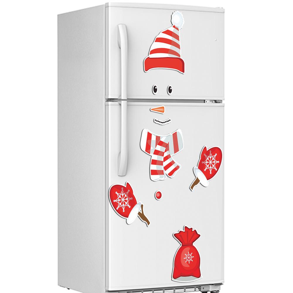 Detail Snowman Refrigerator Magnet Nomer 56