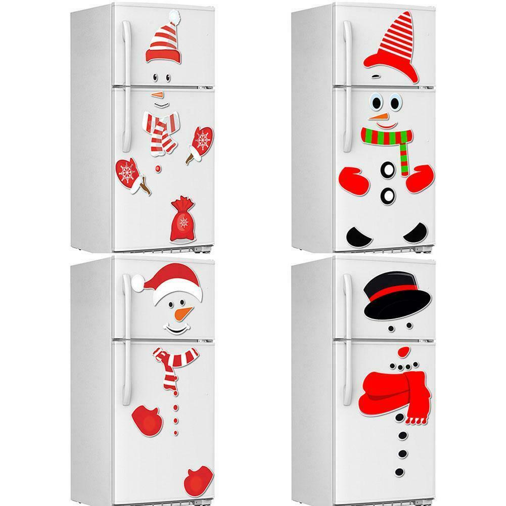 Detail Snowman Refrigerator Magnet Set Nomer 32