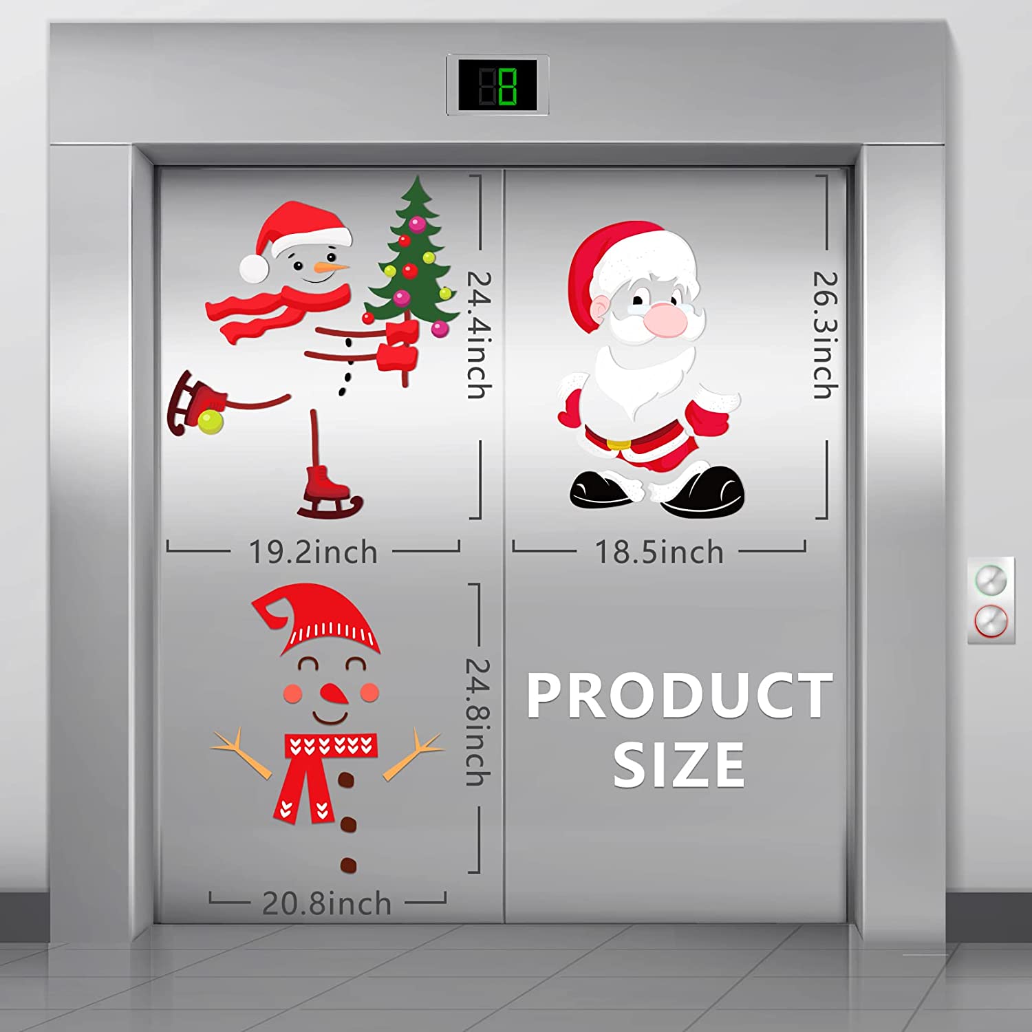 Detail Snowman Refrigerator Magnet Set Nomer 39