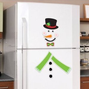 Detail Snowman Refrigerator Magnet Set Nomer 57