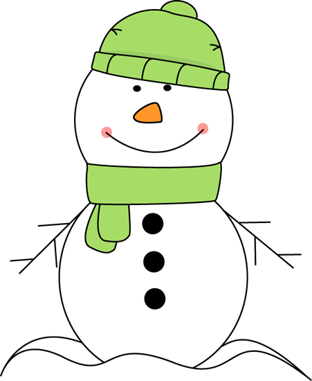 Detail Snowman With Scarf Clipart Nomer 20