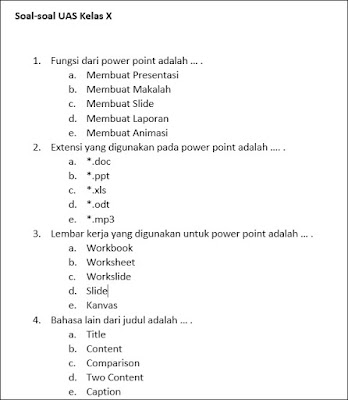 Detail Soal Caption Text Nomer 27