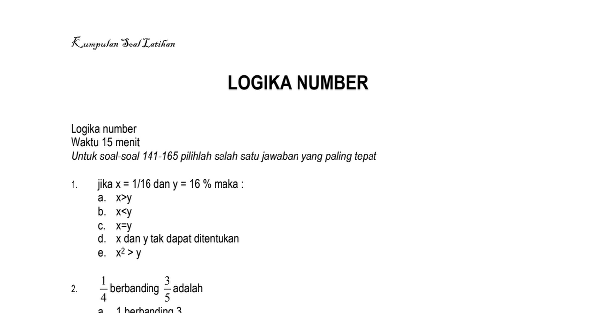 Detail Soal Logika Gambar Nomer 37