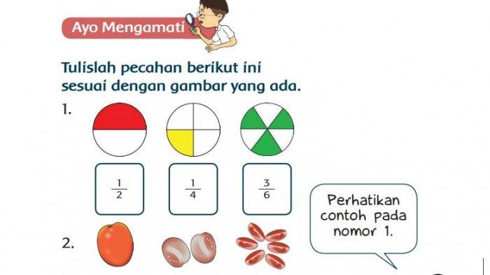 Detail Soal Pecahan Kelas 4 Sd Dengan Lambang Gambar Nomer 15