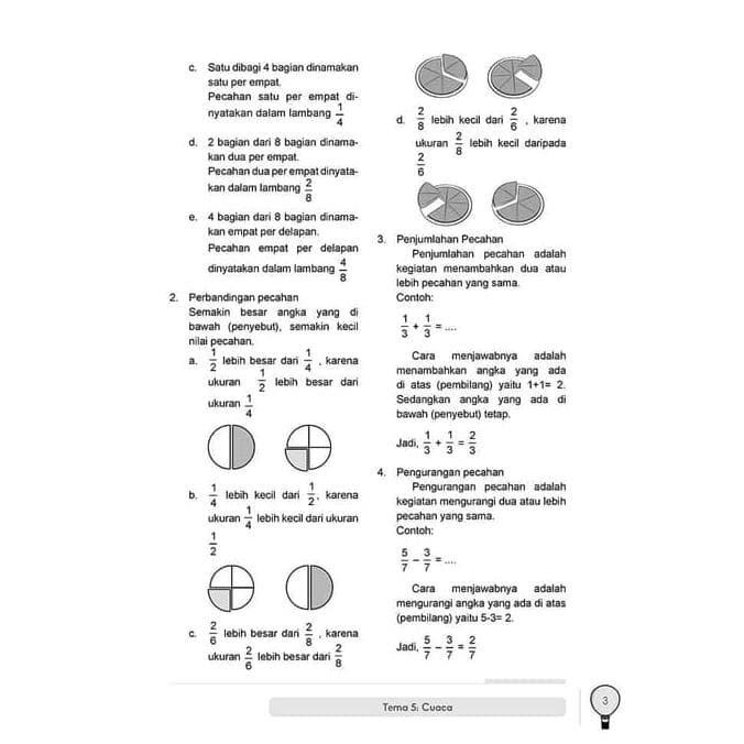 Detail Soal Pecahan Kelas 4 Sd Dengan Lambang Gambar Nomer 20