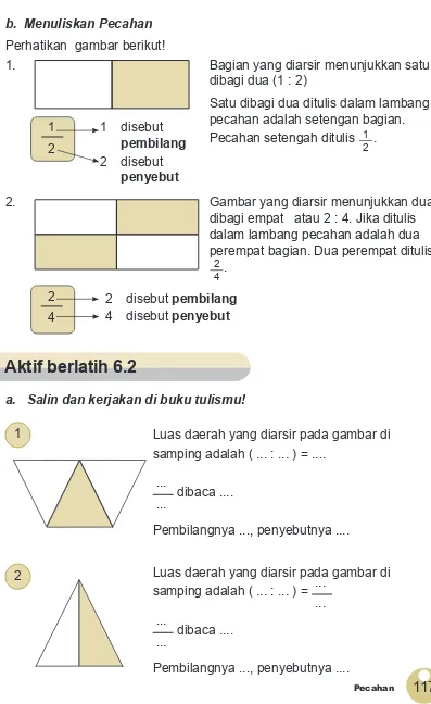 Detail Soal Pecahan Kelas 4 Sd Dengan Lambang Gambar Nomer 56