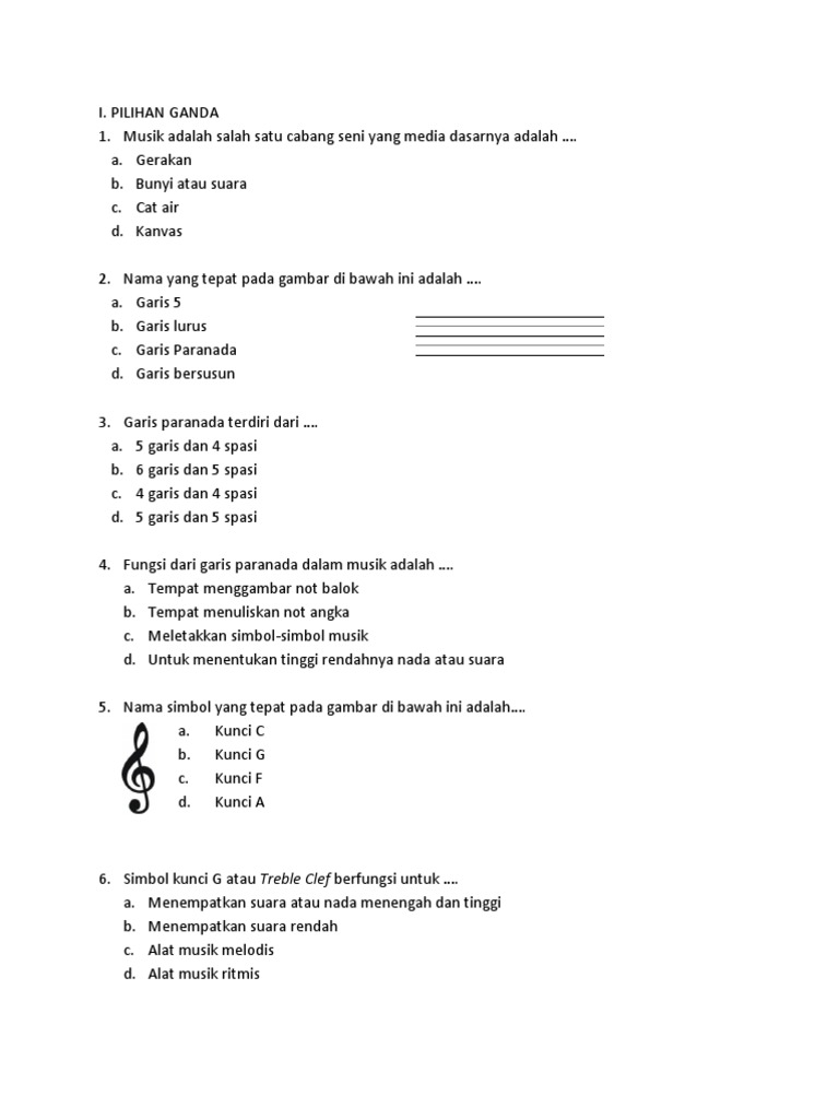 Detail Soal Tentang Gambar Not Balok Nomer 11