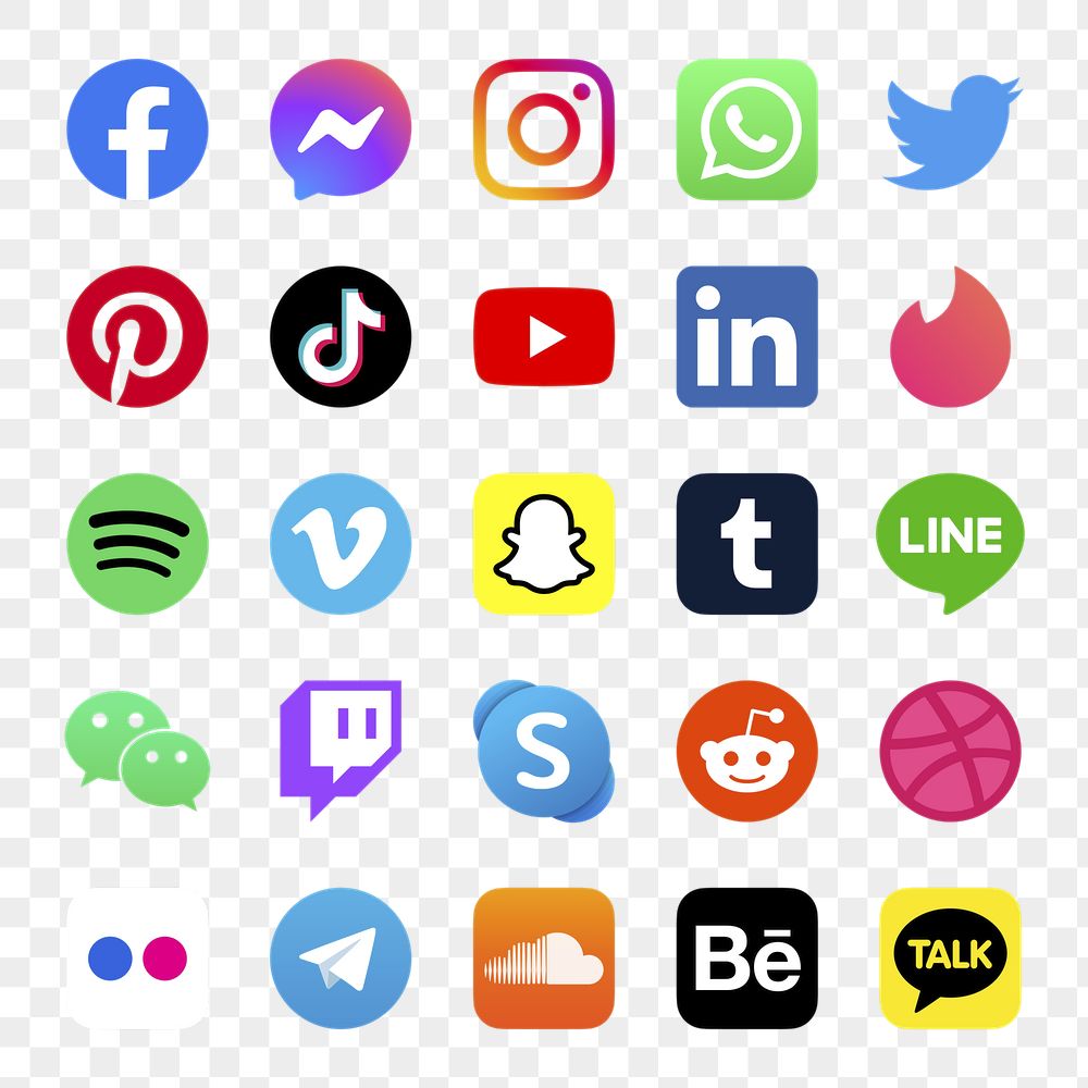 Detail Social Media Logo Png Nomer 35