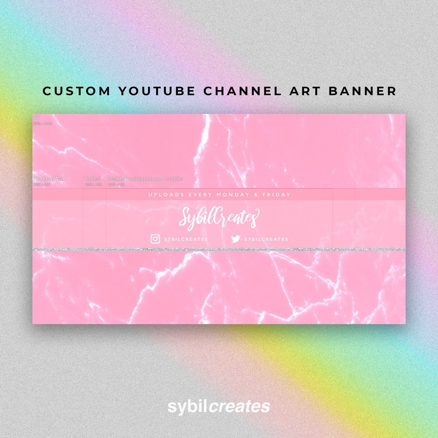 Detail Youtube Banner Pink Nomer 4