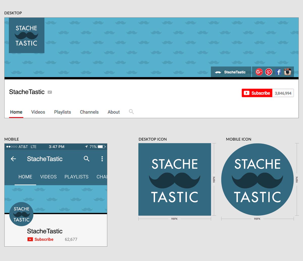 Detail Youtube Channel Icon Size Nomer 33