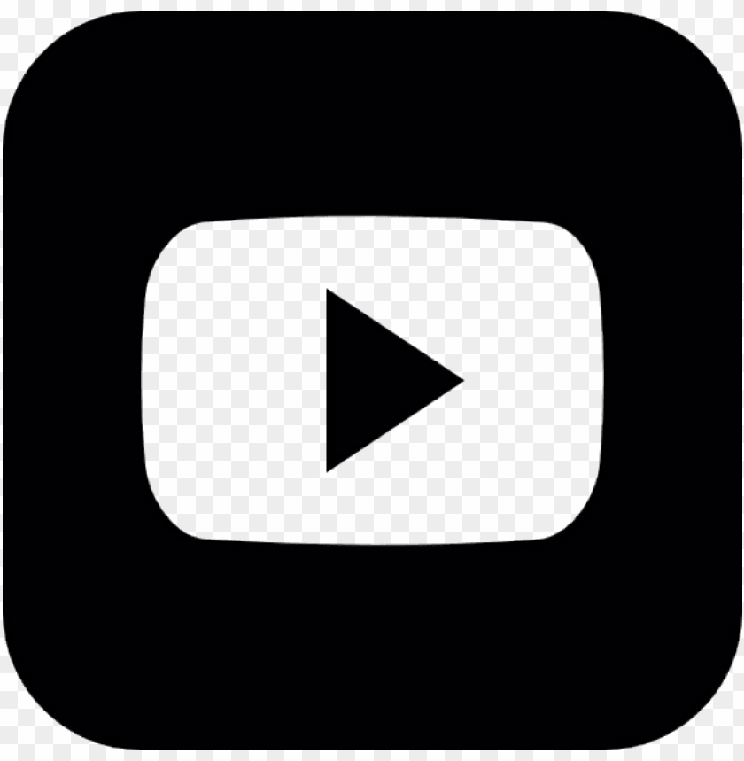 Detail Youtube Logo Black And White Nomer 15