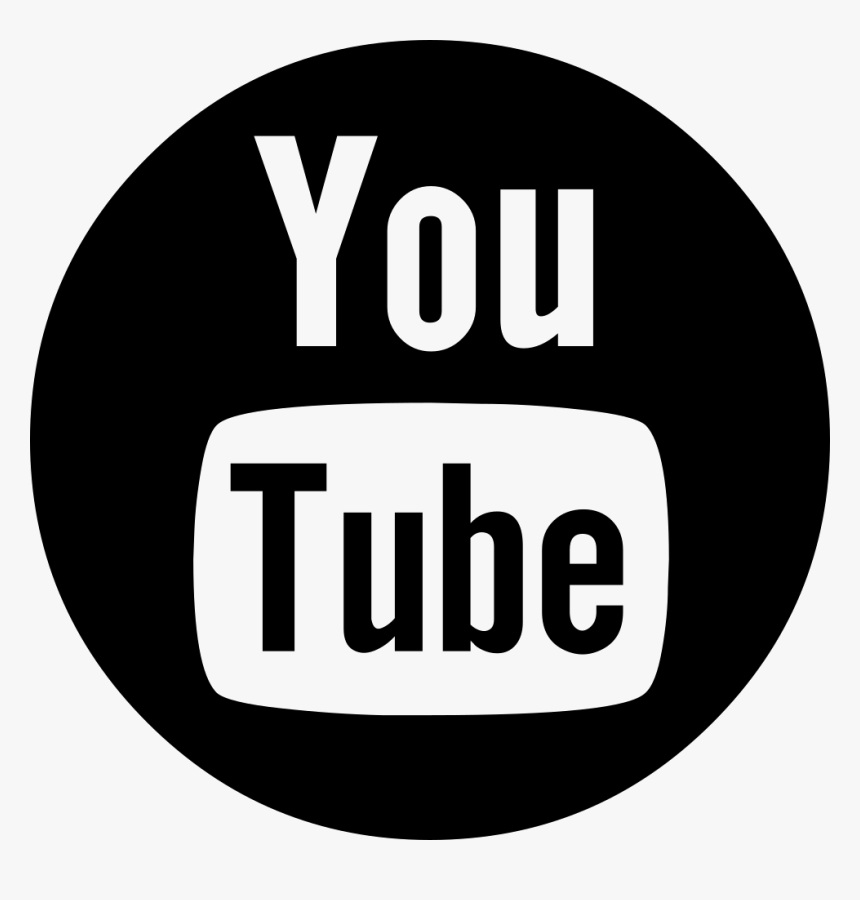 Detail Youtube Logo Black And White Nomer 45