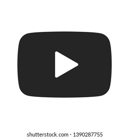 Detail Youtube Logo Black And White Nomer 53