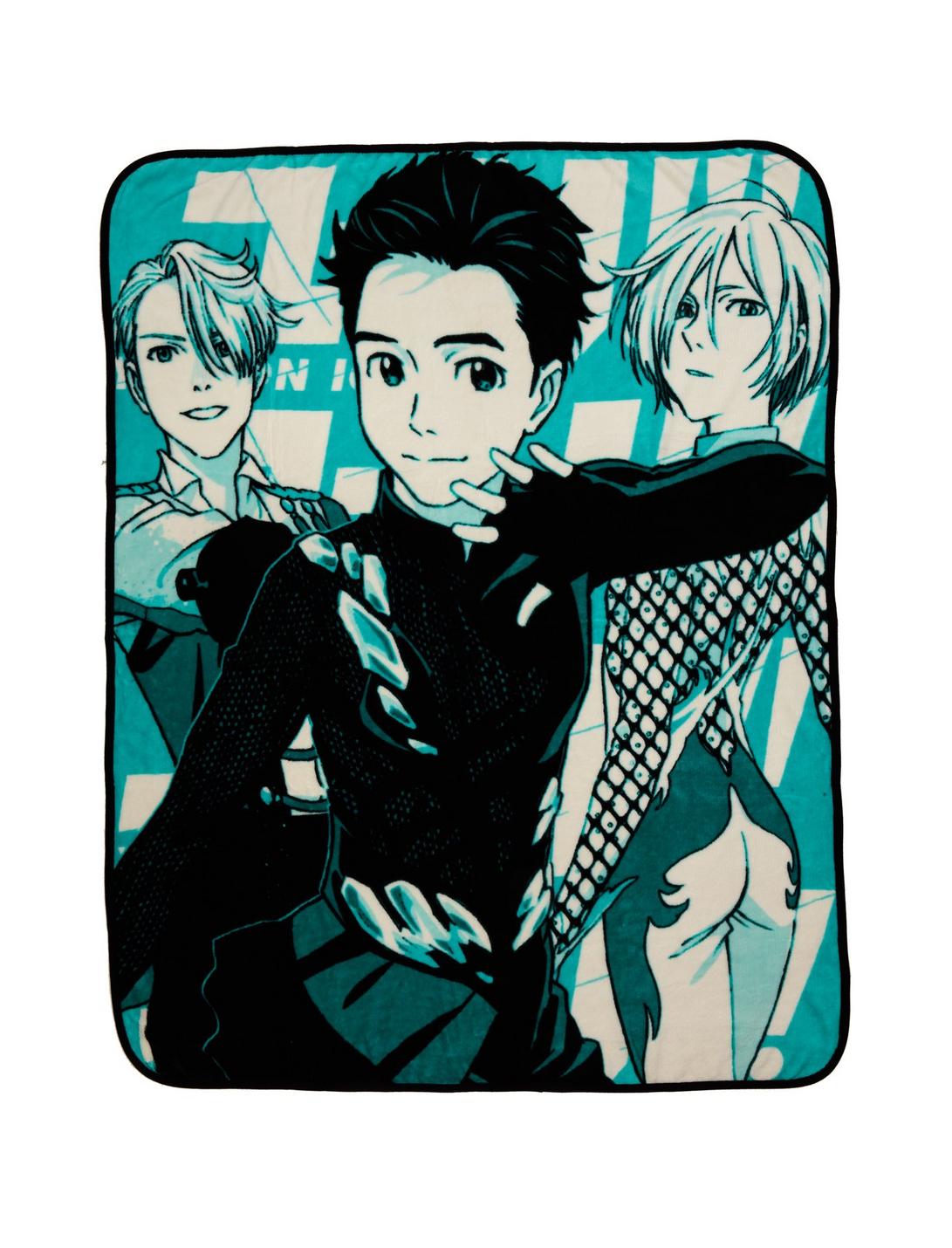 Detail Yuri On Ice Blanket Nomer 2