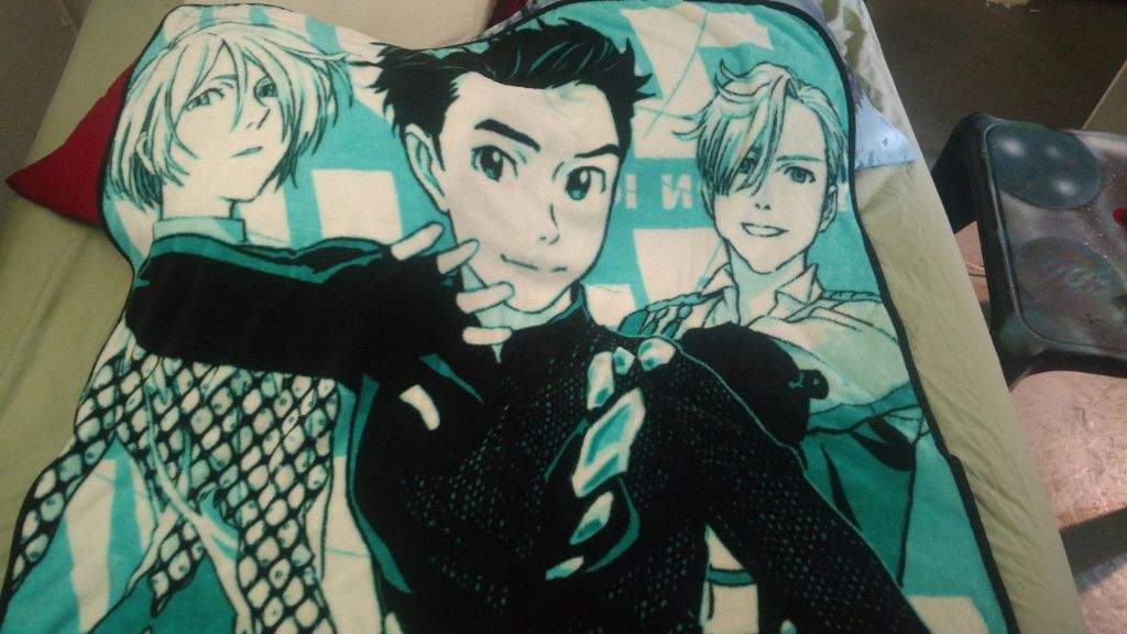 Detail Yuri On Ice Blanket Nomer 32