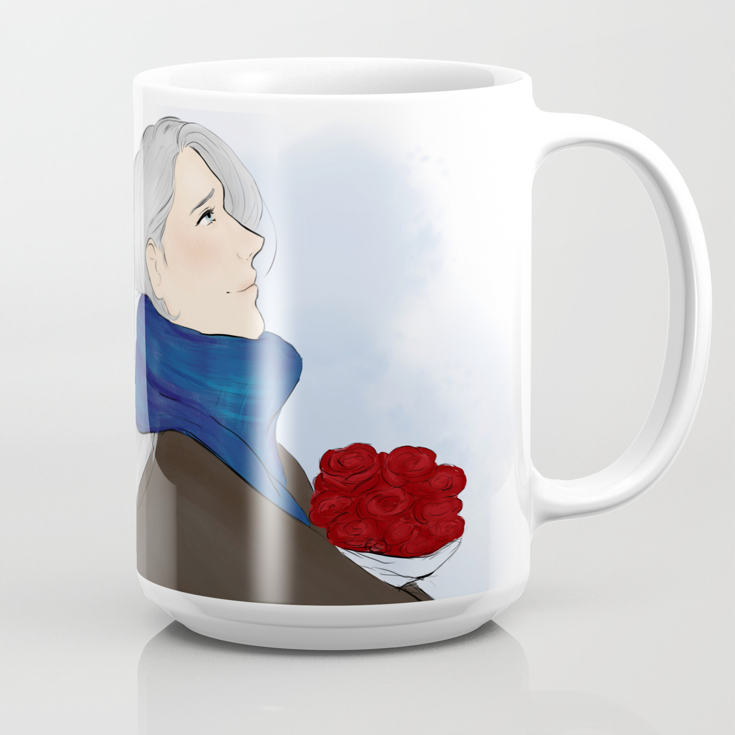 Detail Yuri On Ice Mug Nomer 26