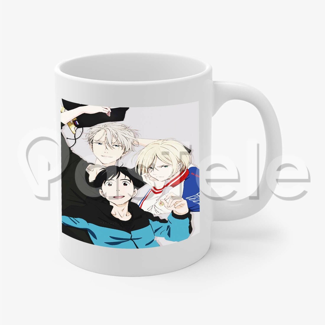 Detail Yuri On Ice Mug Nomer 39