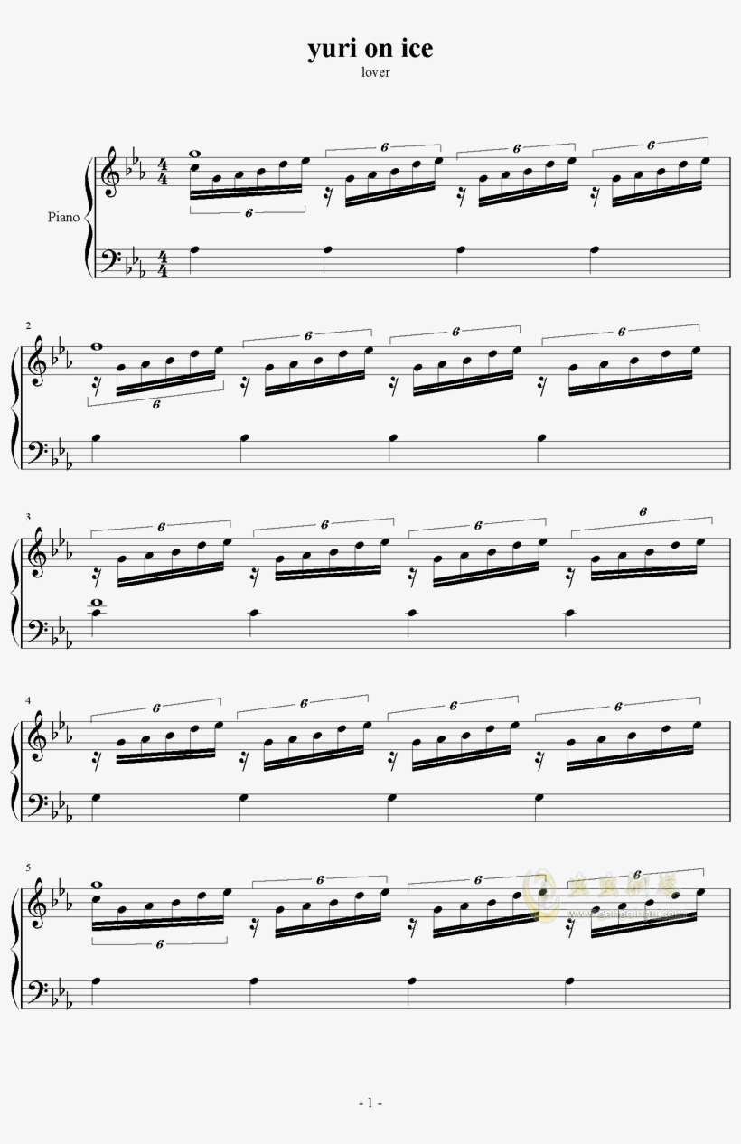 Detail Yuri On Ice Piano Notes Nomer 34