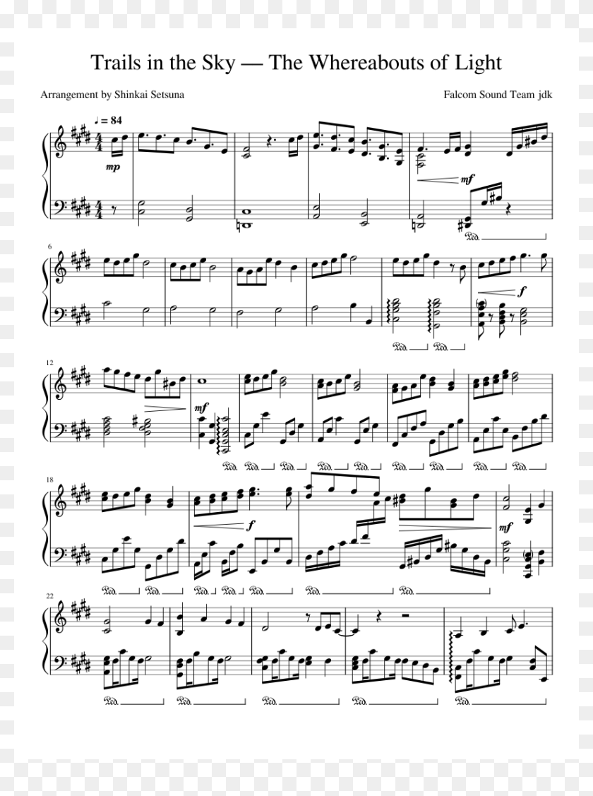 Detail Yuri On Ice Sheet Music Violin Nomer 49