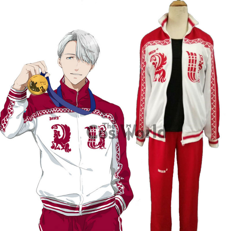 Detail Yuri On Ice Viktor Jacket Nomer 3