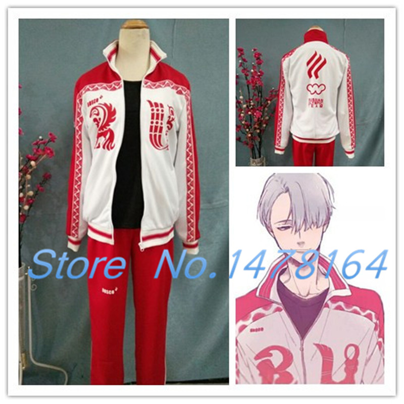 Detail Yuri On Ice Viktor Jacket Nomer 8