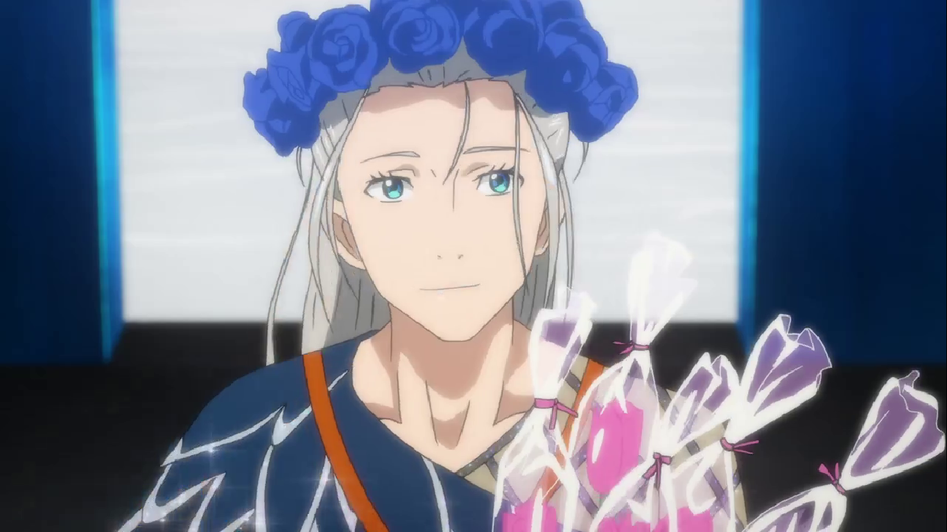 Detail Yuri On Ice Viktor Long Hair Nomer 4