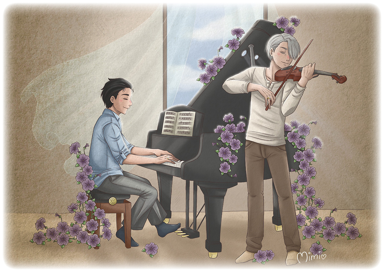 Detail Yuri On Ice Violin Nomer 51